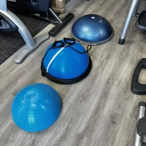 Stability Balls w/ resistance bands