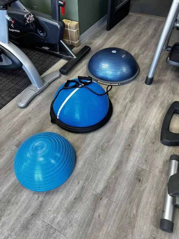 Stability Balls w/ resistance bands