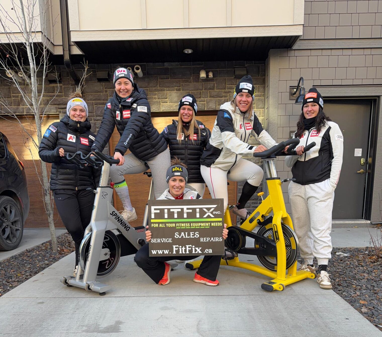 Golds Yellow Spin Bike / Tank - Image 2