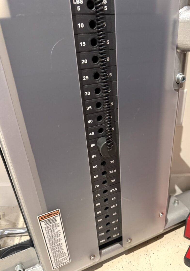 Life Fitness Optima Series Dual Adjustable Pulley - Light Commercial -used - Image 4