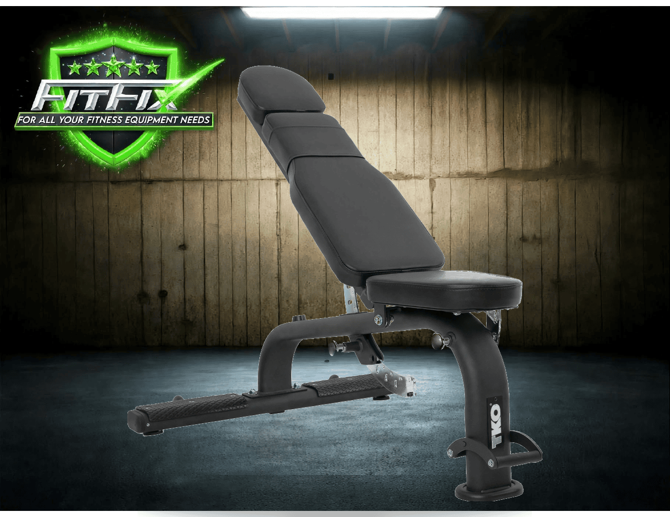 TKO Commercial FID Weight Bench 824FID
